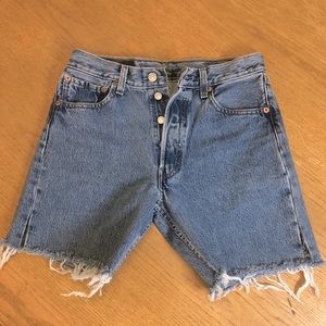 Levi’s Cut Off Button Fly shorts, size 29 waist